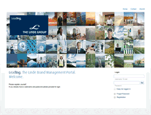 Tablet Screenshot of brandportal.linde.com