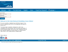 Tablet Screenshot of nsc.linde.com